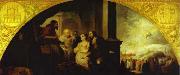 MURILLO, Bartolome Esteban Patrician John Reveals his Dream to Pope Liberius china oil painting artist